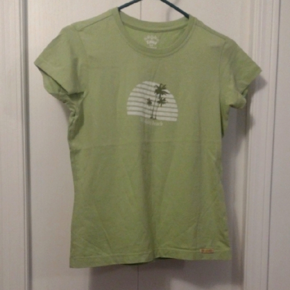 Enuf Light Green Short Sleeve Tee